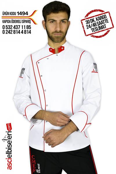 De1494 Executıve Chef Nakışlı Ceket