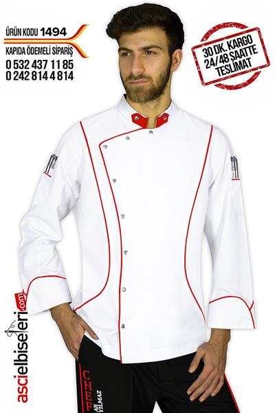 De1494 Executıve Chef Nakışlı Ceket