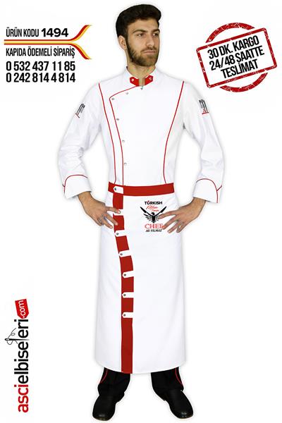 De1494 Executıve Chef Nakışlı Ceket