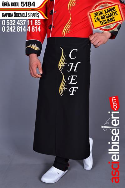 De5184 Aspendos Şef Aşçı Önlükleri