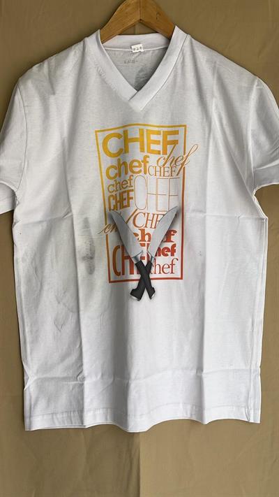 De90017 Beyaz T Shırt