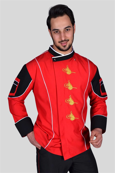 Didim Tuğralı Şef Aşçı Ceketi