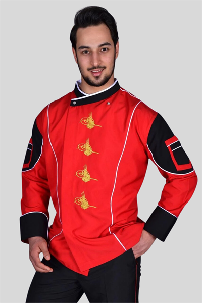 Didim Tuğralı Şef Aşçı Ceketi