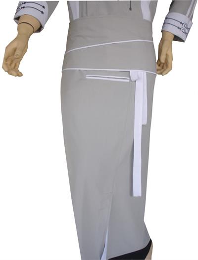 Erzurum Gri Beyaz Şef Önlüğü