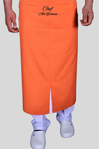 Finike Turuncu Şef Aşçı Önlükleri