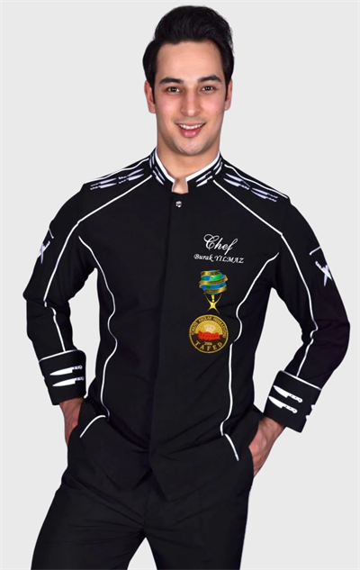 Fırst Class Şef Aşçı Ceketi Executive Chef