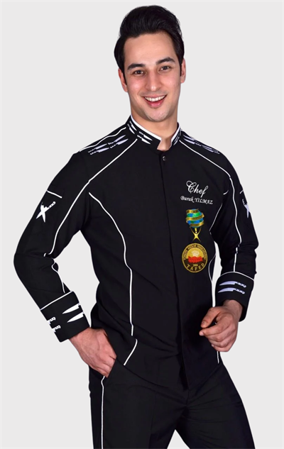 Fırst Class Şef Aşçı Ceketi Executive Chef