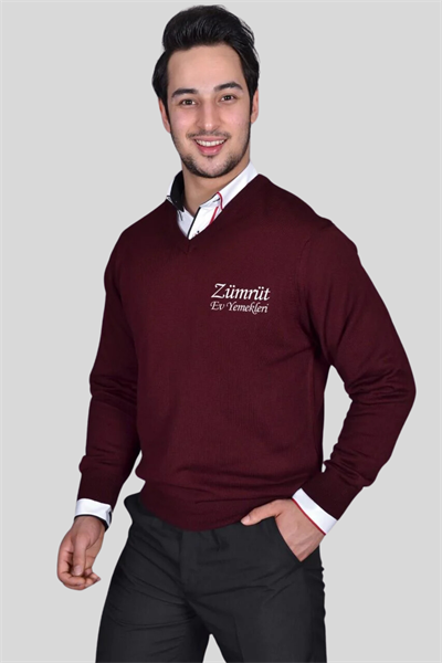 Garson Kazağı Bordo