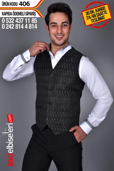 Garson Yelekleri Siyah Firmanızın İsmini Nakış İle İşletmek Ücretsiz