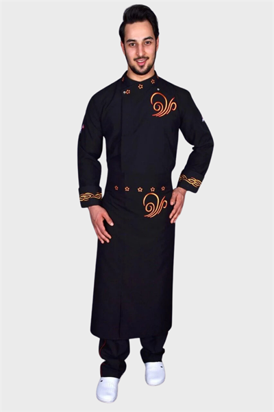 Gaziantep Siyah Şef Ceketi