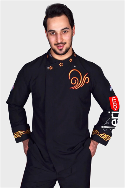 Gaziantep Siyah Şef Ceketi