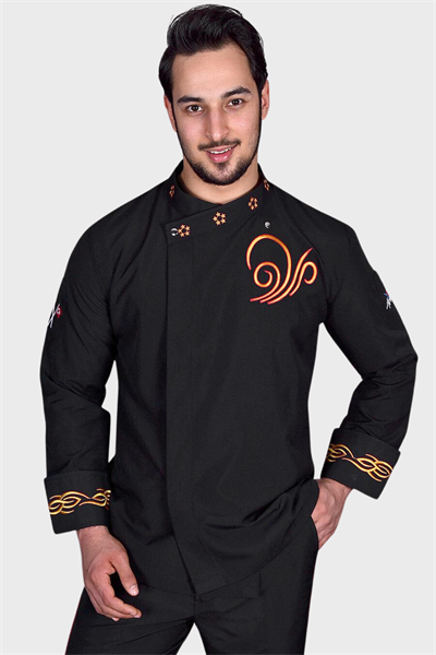 Gaziantep Siyah Şef Ceketi