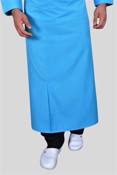 Hesaplı Şef Önlüğü Turkuaz Mavi