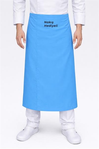 Hesaplı Şef Önlüğü Turkuaz Mavi