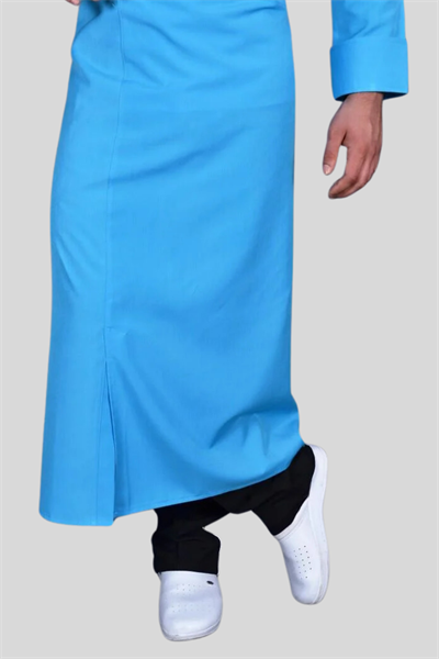 Hesaplı Şef Önlüğü Turkuaz Mavi