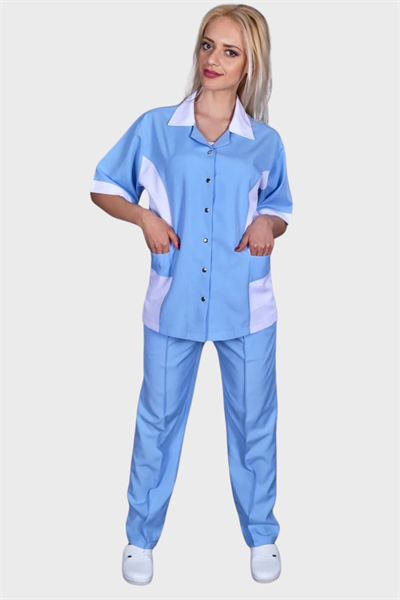 Housekeeper Kıyafetleri Mavi