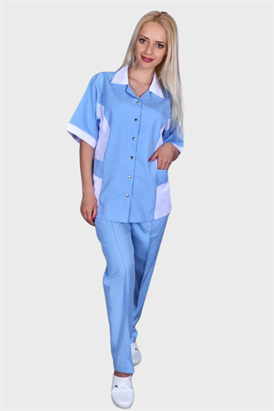 Housekeeper Kıyafetleri Mavi