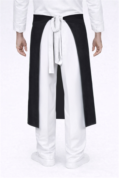 İçmeler Osmanlı Armalı Siyah Şef Aşçı Önlüğü