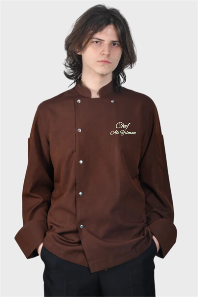Kahverengi Şef Ceketi