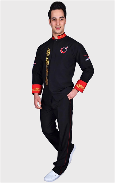 Kapadokya Siyah Şef Ceketi