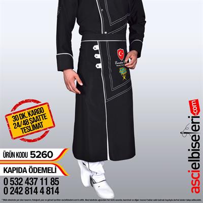 Kemalpaşa Siyah Şef Aşçı Önlüğü