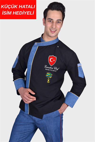 Küçük hatalı ürün I Aşçı Ceketi Şef Ceketi Aşçı Kıyafeti Aşçı Forması Aşçı Gömleği Aşçı Elbiseleri