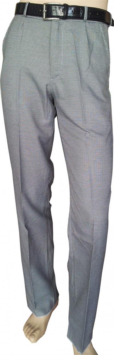 Küçük Kareli Aşçı Pantolonu