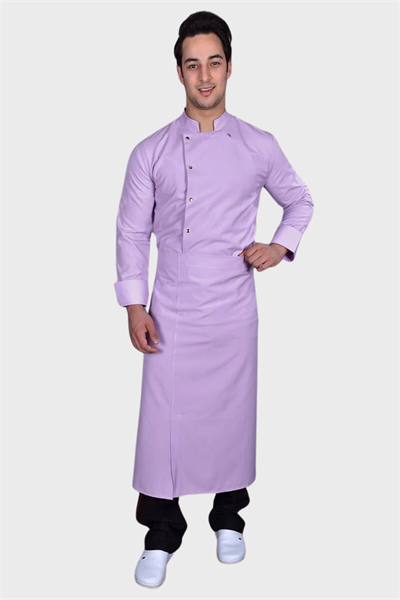 Lila Renk Şef Ceketi