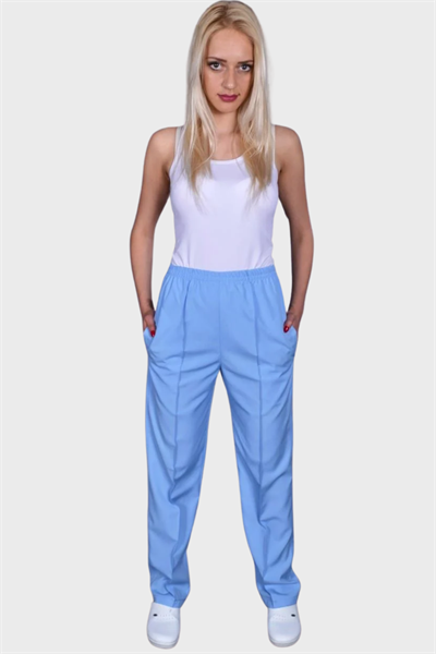 Mavi Bayan Pantolonu