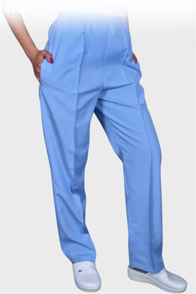 Mavi Bayan Pantolonu