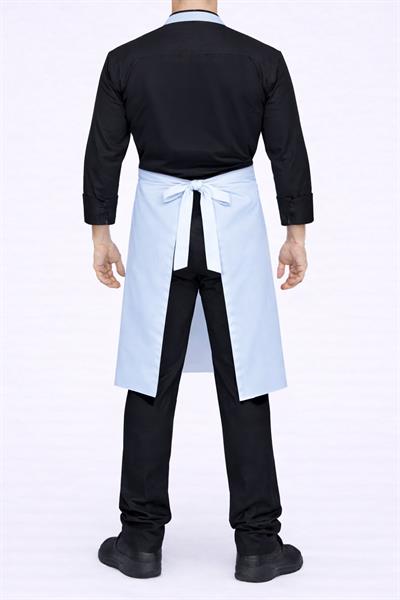 Mavi Boyundan Geçmeli Önlük