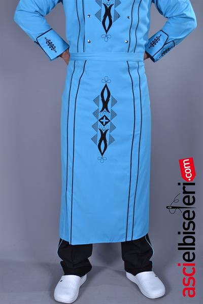 Modern Tasarımlı Şef Aşçı Önlüğü Modeli
