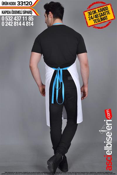 Mutfak Önlüğü  33120 Firma Adınızın Önlük Üzerine Nakış İle İşlenmesi Ücretsiz