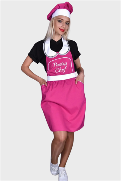 Mutfak Önlüğü Ve Kep Çeşitleri  33121 Önlük Üzerine Nakış İle Yazı İşlenmesi Ücretsiz