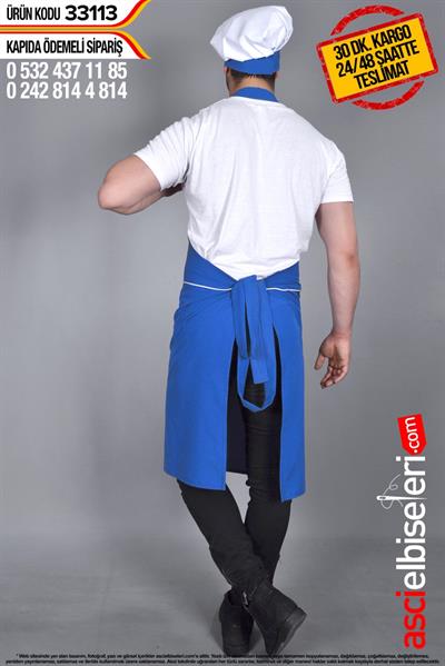 Mutfak Önlüğü Ve Kepi Erkek  33113 Önlük Üzerine Nakış İle Yazı Yazmak Ücretsiz
