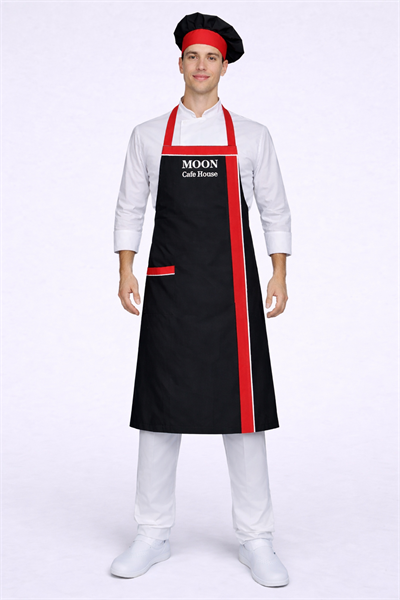 Mutfak Önlük Kep Çeşitleri  33128 İstediğiniz Yazıyı Önlük Üzerinde Nakış İle Yazdırmak Ücretsiz