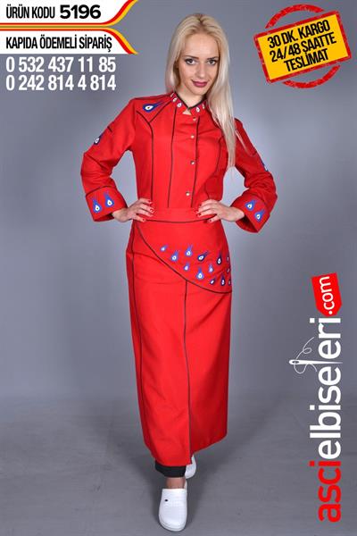 Onlıne Satış Bayan Aşçı Önlüğü