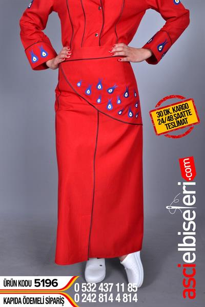 Onlıne Satış Bayan Aşçı Önlüğü