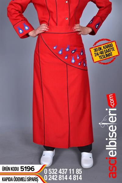 Onlıne Satış Bayan Aşçı Önlüğü