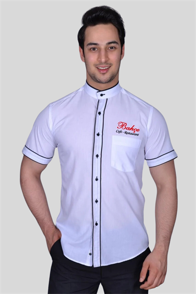 Rize Kısa Kollu Garson Gömlekleri