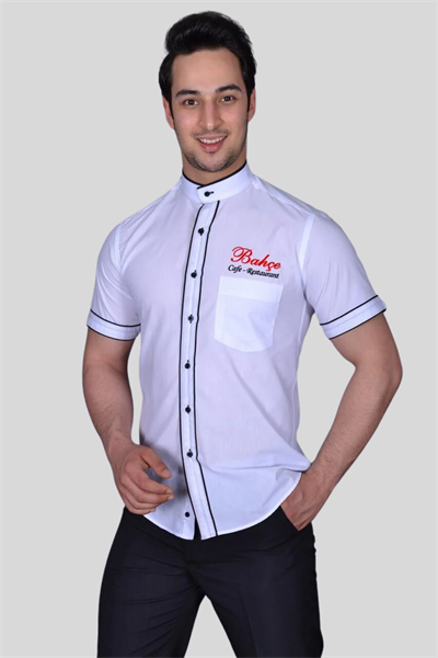 Rize Kısa Kollu Garson Gömlekleri