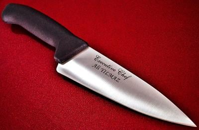 Şef Bıçakları 17 Cm Bıçak Üzerine İsim Yazılması Hediye