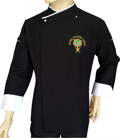 Ss-1083-Kozaklı Executıve Chef Ceketi