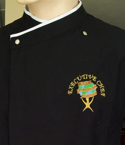 Ss-1083-Kozaklı Executıve Chef Ceketi