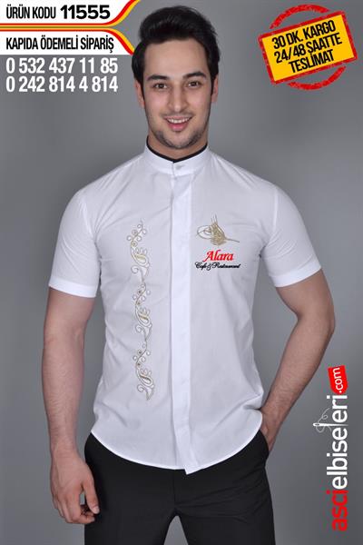 Ss 11555 Beyaz Garson Gömlekleri Seri Sonu Üründür