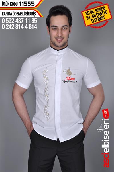 Ss 11555 Beyaz Garson Gömlekleri Seri Sonu Üründür