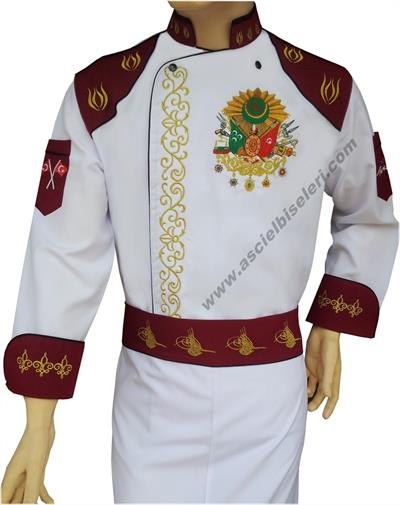 Ss1065 Sultan Süleyman Osmanlı Türk Mutfağı Ceketi