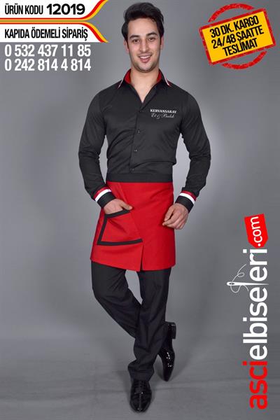 Ss12019 Siyah Garson Gömlekleri