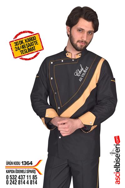 Ss1364 En Son Model Professıonal Chef Aşçı Ceketi