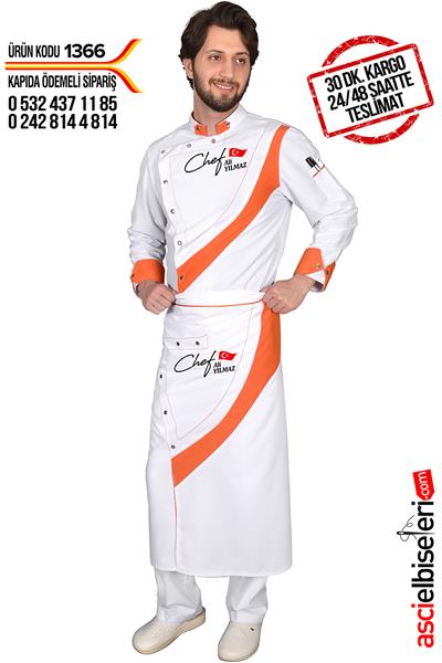 Ss1366 Yeni Bodrum Şef Aşçı Ceketi